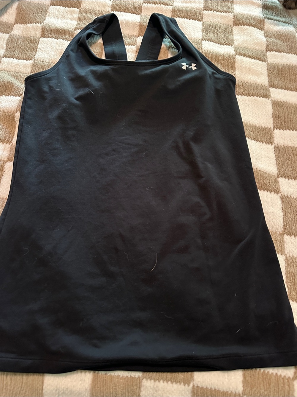 Under Armour Black HeatGear Racerback Tank